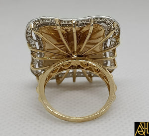Ganesh Ji Diamond Cocktail Ring
