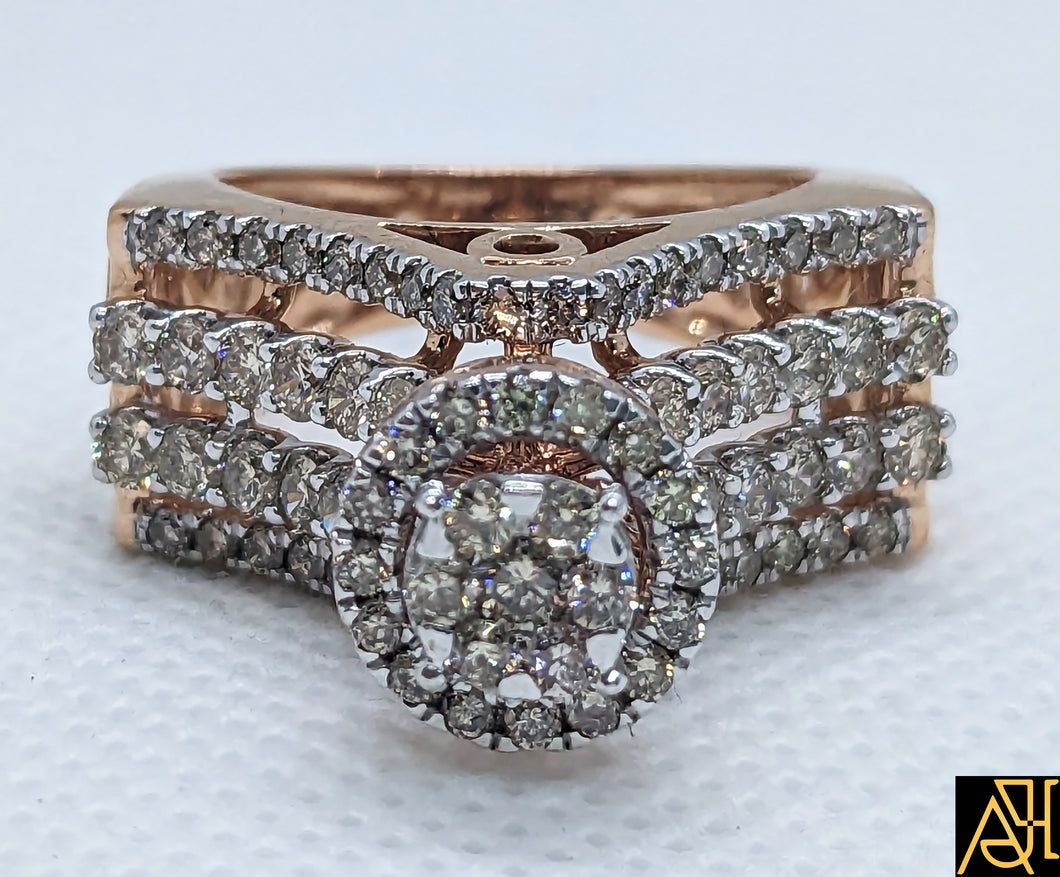 Diligent Diamond Engagement Ring