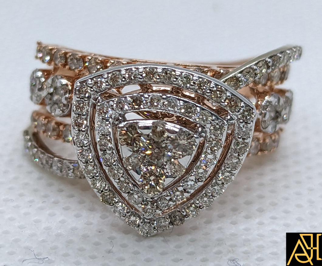 Discerning Diamond Engagement Ring