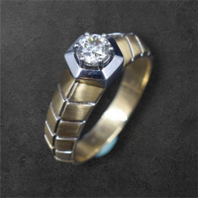 Load image into Gallery viewer, Able Men&#39;s Diamond Ring
