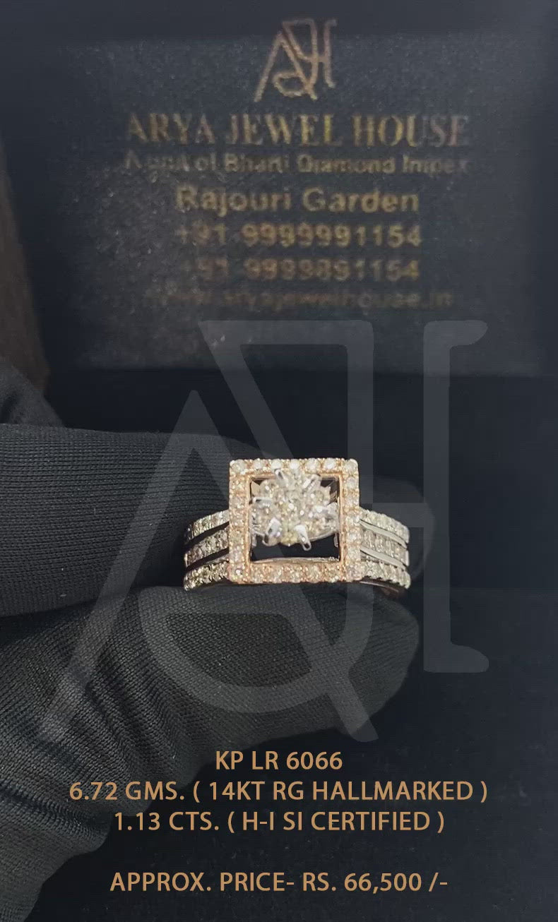 Salt & Pepper Freeform Diamond Engagement Ring #rs | Stef Warde Jewellery