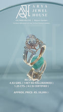 Load and play video in Gallery viewer, Astute Diamond Engagement Ring
