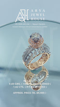 Load and play video in Gallery viewer, Angelic Diamond Engagement Ring
