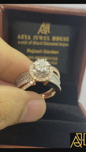 Load and play video in Gallery viewer, Fortunate Diamond Engagement Ring
