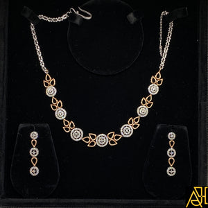 Lovely Diamond Necklace Set