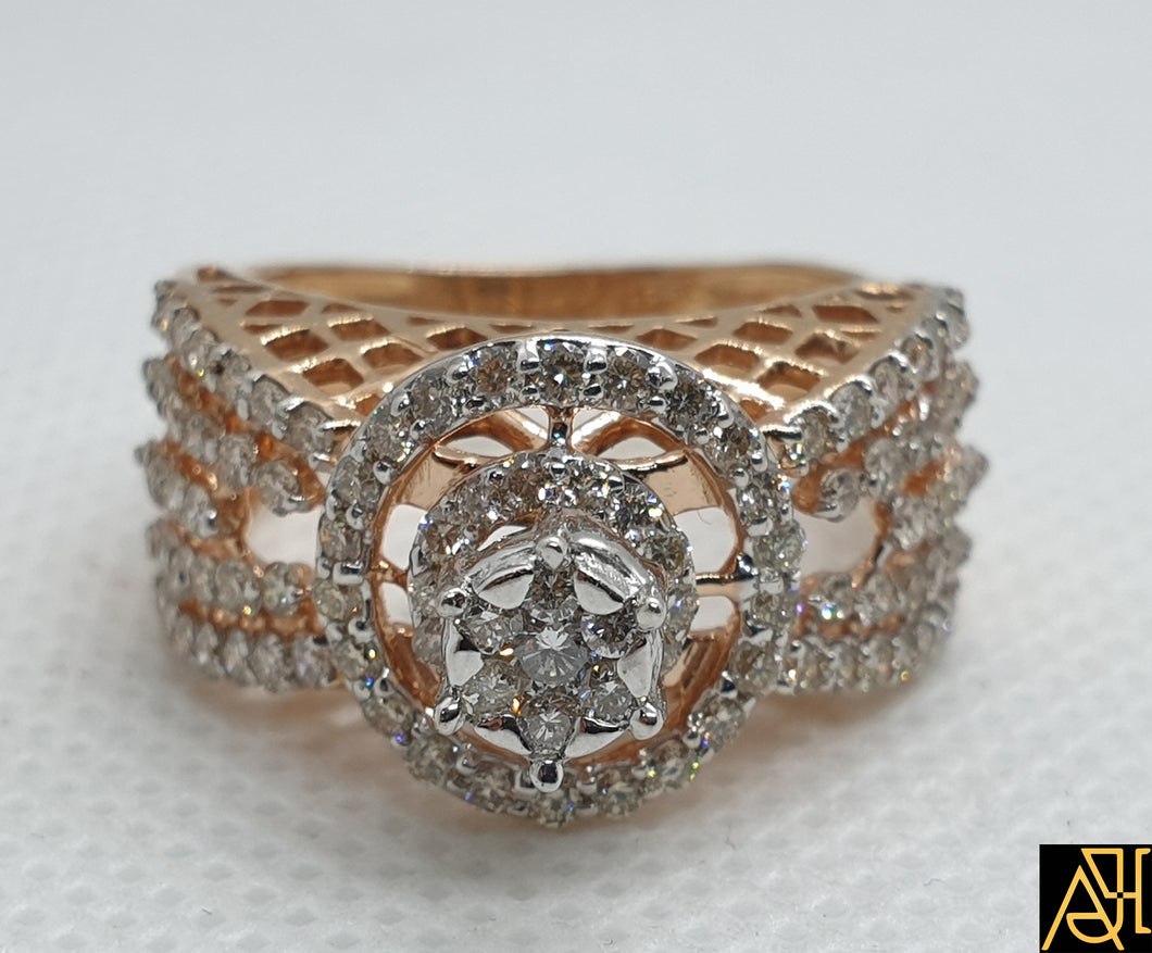 Graceful Diamond Engagement Ring
