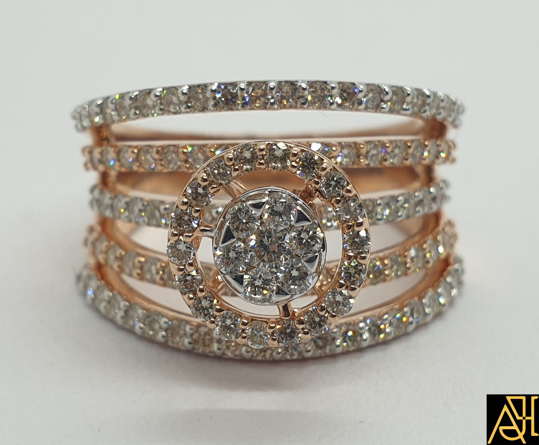 Enigmatic Diamond Engagement Ring