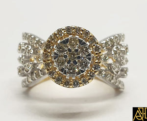 Dazzled Diamond Engagement Ring