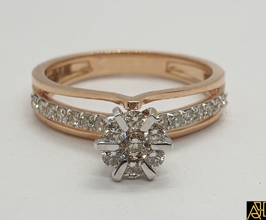 Sleek Diamond Ring