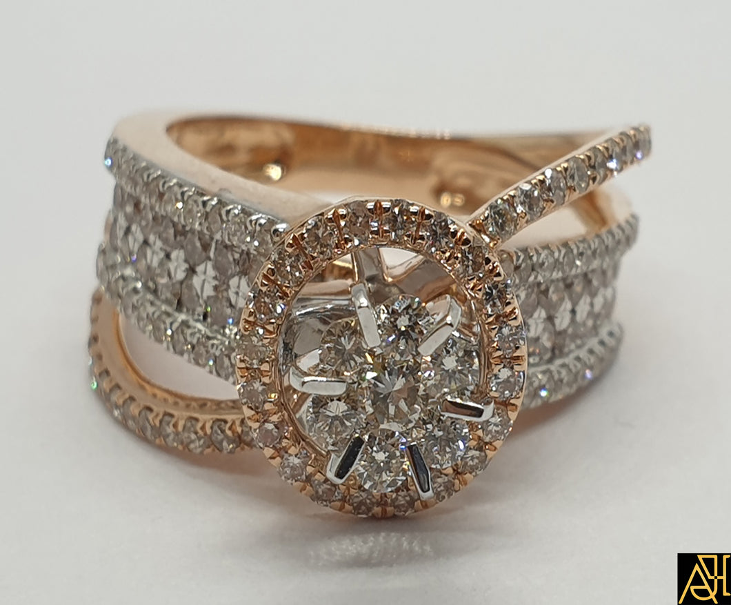 Fortunate Diamond Engagement Ring