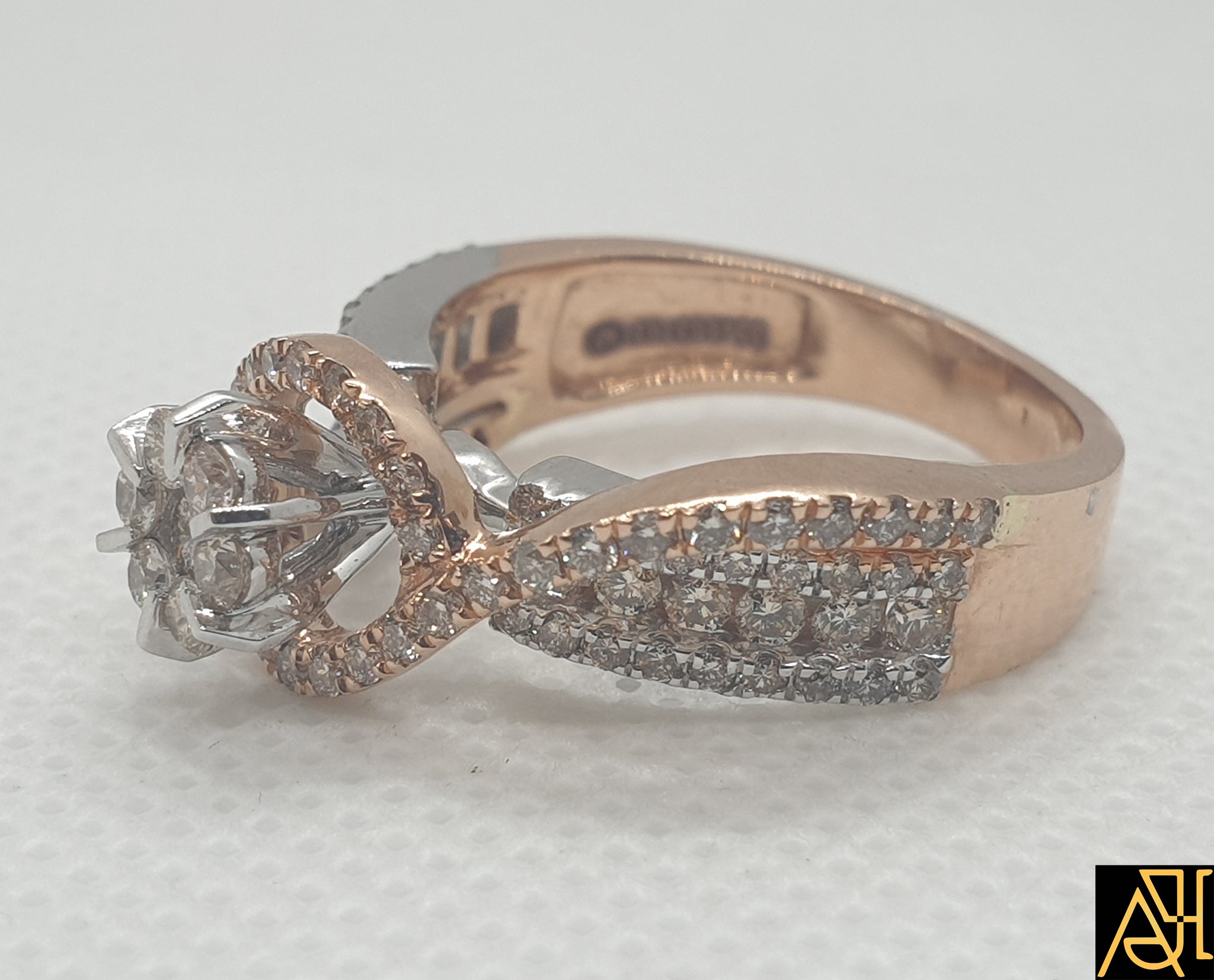 Womens Vintage Beautiful Diamond Silver Engagement Wedding Band Ring Rings  Sliver 7 - Walmart.com