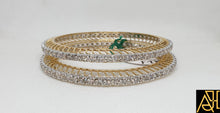 Load image into Gallery viewer, Sophisticated Solitaire Bangles
