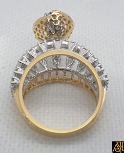 Affirmative Diamond Engagement Ring