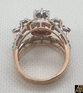 Peaceful Diamond Engagement Ring