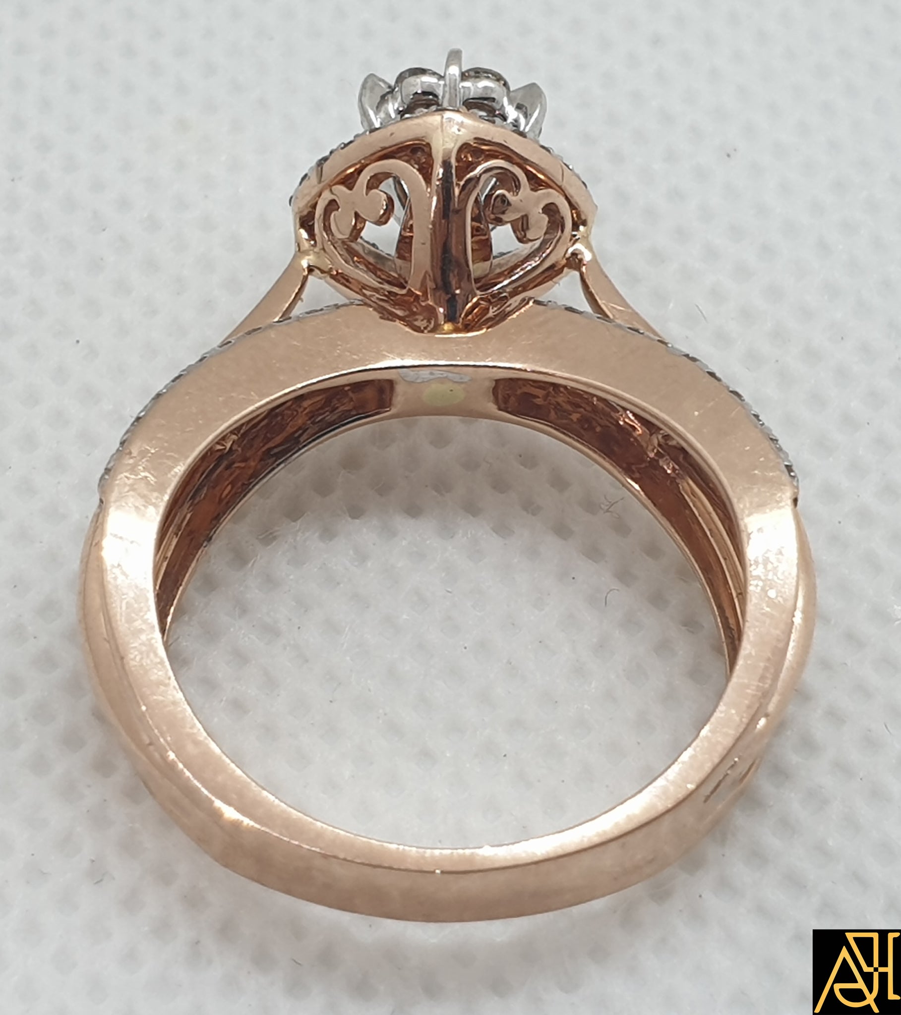 2 Carat Marquise Cut Diamond Engagement Ring in 14k - Filigree Jewelers