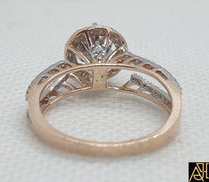 Magic Diamond Engagement Ring