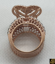 Load image into Gallery viewer, Hearty Diamond Engagement Ring
