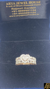 Heartfelt Diamond Engagement Ring