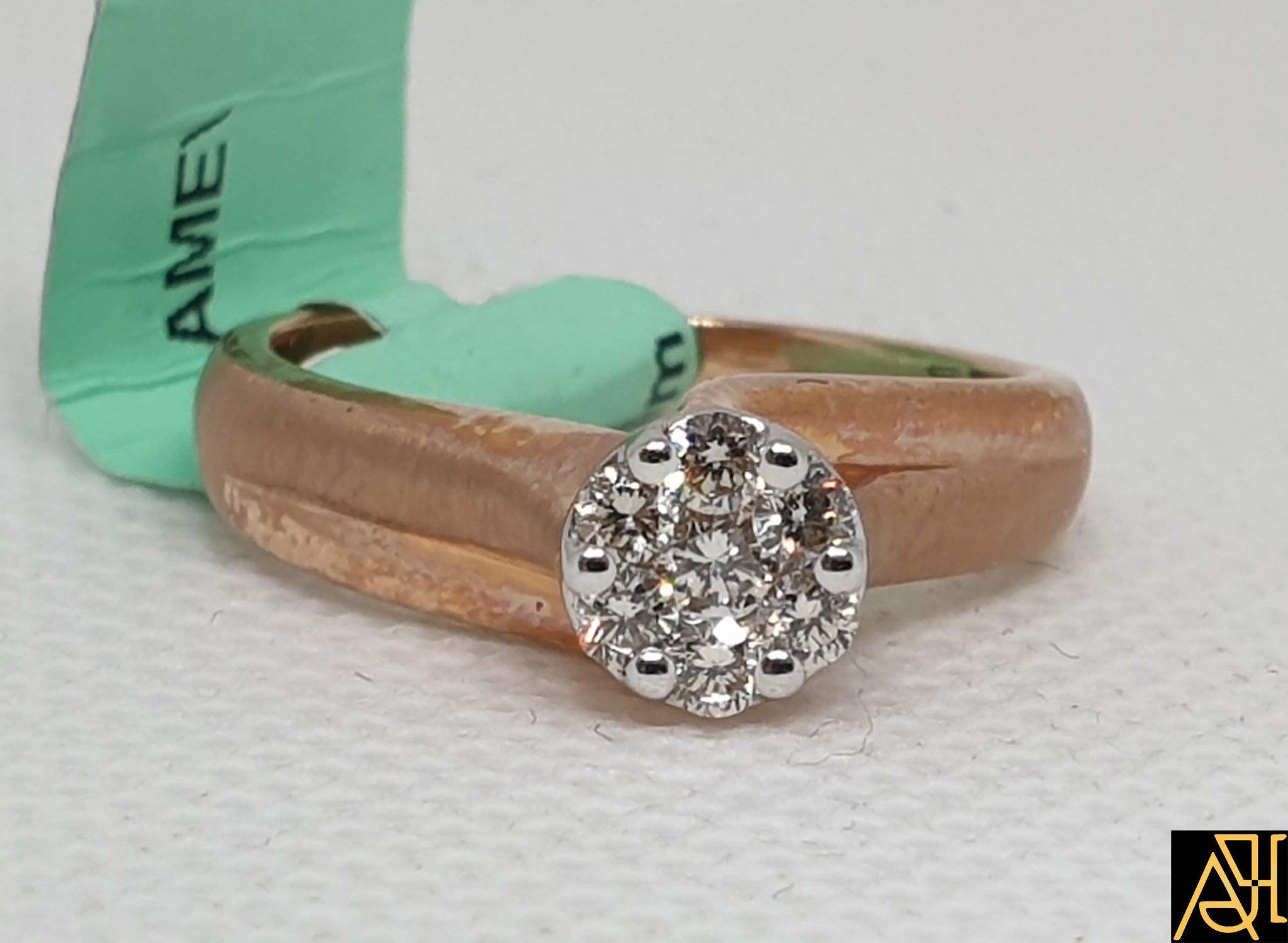 Rhombus Diamond Ring - Diamond Engagement Ring – ARTEMER