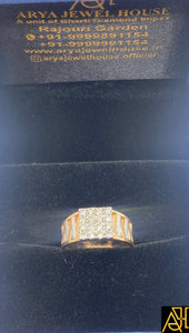 Polite Men's Diamond Ring