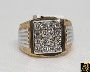 Robust Men's Diamond Ring
