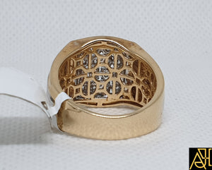 Robust Men's Diamond Ring