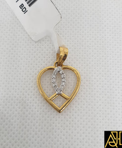 Kind Hearted Diamond Pendant