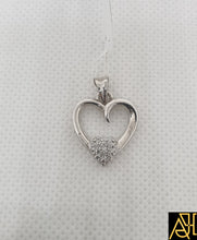 Load image into Gallery viewer, Pure Hearted Diamond Pendant
