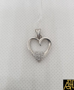 Pure Hearted Diamond Pendant