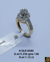 Load image into Gallery viewer, Gentle Diamond Engagement Ring
