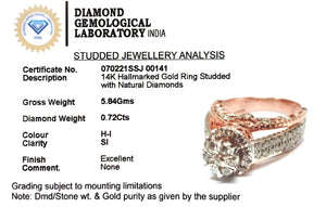 Pleasant Diamond Engagement Ring