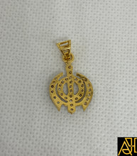 Load image into Gallery viewer, Khanda 2 Religious Diamond Pendant
