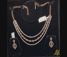 Load and play video in Gallery viewer, Fantastic Diamond Necklace Set
